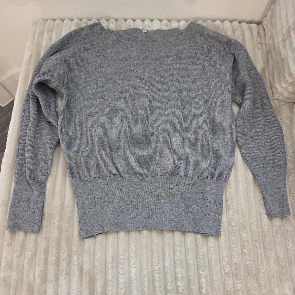 Feiersi Womens Large Gray Sweater